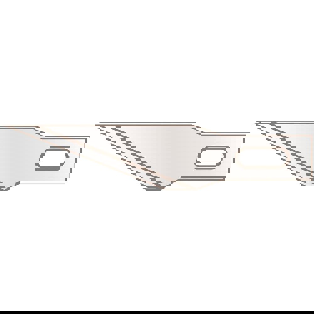 Knife Blades; Blade Type: Double Bevel ; Blade Material: Steel ; Blade Point Type: Sharp ; Blade Edge Type: Straight ; Blade Length (mm): 40.3000 ; Blade Length (Decimal Inch): 1.5866